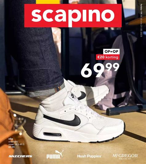 scapino nike aanbieding|scapino outlet.